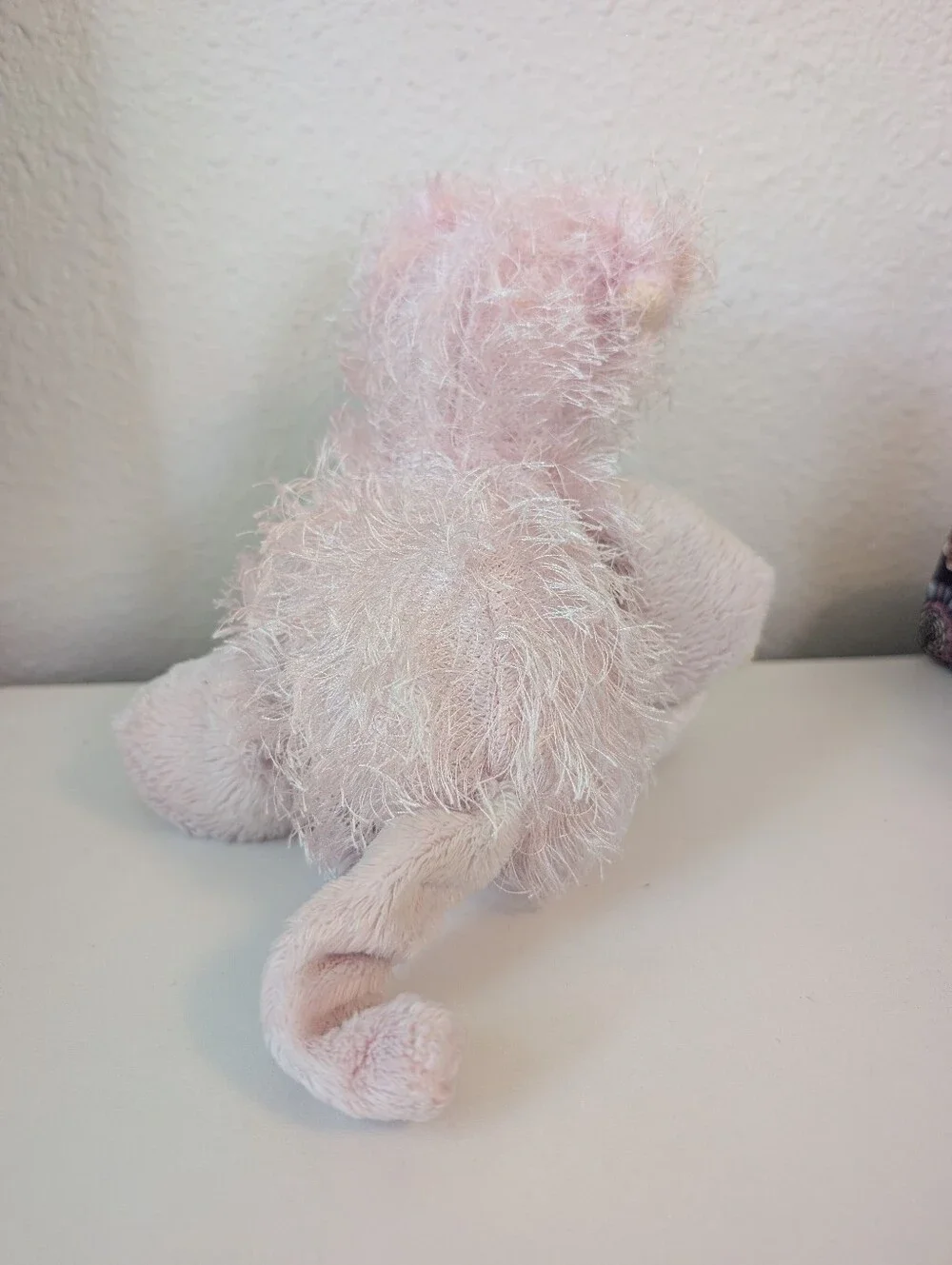 GANZ Light Pink Piglet Plush with Cream Accents